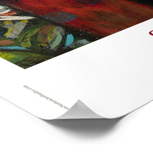 St. Thomas Aquinas Poster (Ecke)