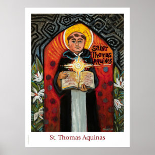 St. Thomas Aquinas Poster