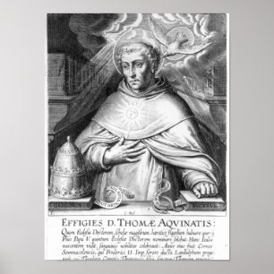 St. Thomas Aquinas Poster