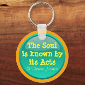 St Thomas Aquinas Schlüsselanhänger (Vorderseite)