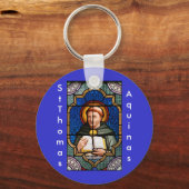 St. Thomas Aquinas Schlüsselanhänger (Vorderseite)