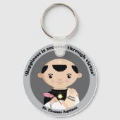 St. Thomas Aquinas Schlüsselanhänger (Vorderseite)