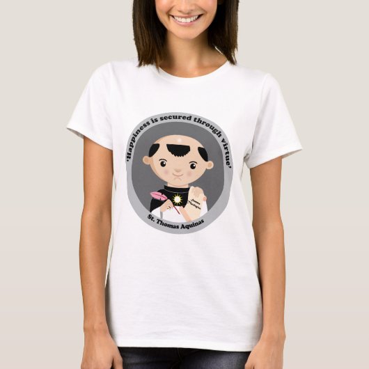 St. Thomas Aquinas T-Shirt (Vorderseite)