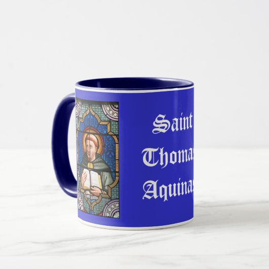 St. Thomas Aquinas Tasse (Vorderseite Links)