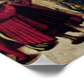 St. Thomas Aquinas und Louis IX Poster (Ecke)