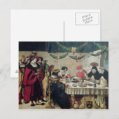 St. Thomas Aquinas und Louis IX Postkarte (Vorne/Hinten)