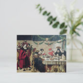 St. Thomas Aquinas und Louis IX Postkarte (Stehend Vorderseite)