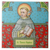 St. Thomas Aquinas (VVP 002) Fliese (Vorderseite)