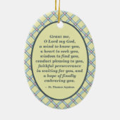 St. Thomas Aquinas (VVP 002) Keramik Ornament (Hinten)