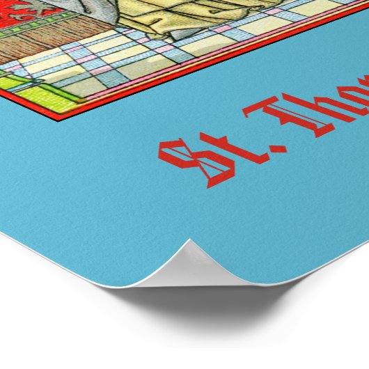 St. Thomas Aquinas (VVP 002) Poster (Ecke)