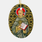 St. Thomas Aquinas (VVP 003) Keramik Ornament (Hinten)