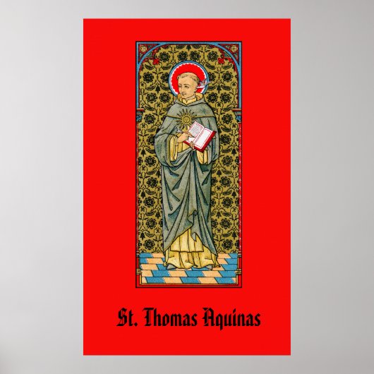 St. Thomas Aquinas (VVP 003) Poster (Vorne)