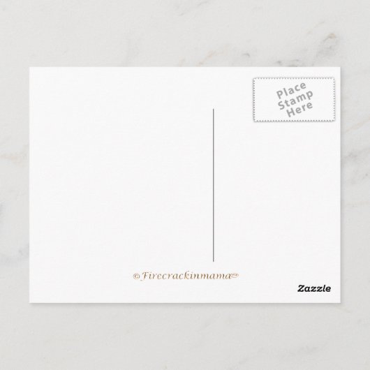 St. Thomas Beach Sunset Postcard Postkarte (Rückseite)