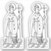 St. Thomas Becket Holding a Sword (M 033) Aufkleber (Vorderseite)