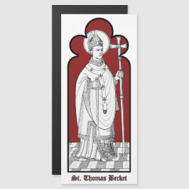 St. Thomas Becket Holding a Sword (M 033) Magnetkarte
