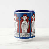 St. Thomas Becket Holding a Sword (M 033) Tasse (Zentrum)