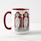 St. Thomas Becket Holding a Sword (M 033) Tasse (Links)