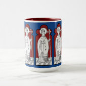 St. Thomas Becket Holding a Sword (M 033) Tasse (Zentrum)