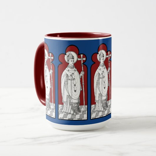 St. Thomas Becket Holding a Sword (M 033) Tasse (Vorderseite Links)