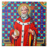 St. Thomas Becket in Red Chasuble (K 34) Fliese (Vorderseite)