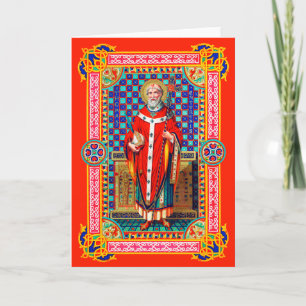 St. Thomas Becket in Red Chasuble (K 34) Karte