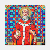 St. Thomas Becket in Red Chasuble (K 34) Magnet (Vorne)