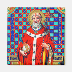 St. Thomas Becket in Red Chasuble (K 34) Magnet