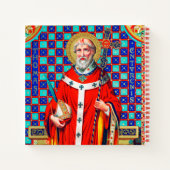 St. Thomas Becket in Red Chasuble (K 34) Notizblock (Rückseite)