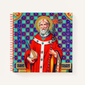St. Thomas Becket in Red Chasuble (K 34) Notizblock (Vorderseite)