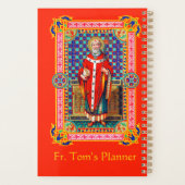 St. Thomas Becket in Red Chasuble (K 34) Planer (Rückseite)