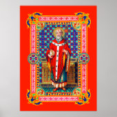 St. Thomas Becket in Red Chasuble (K 34) Poster (Vorne)