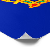 St. Thomas Becket in Red Chasuble (K 34) Poster (Ecke)