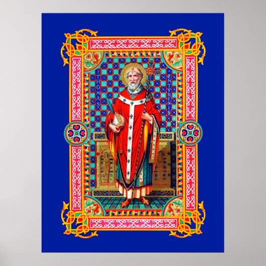 St. Thomas Becket in Red Chasuble (K 34) Poster (Vorne)