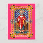St. Thomas Becket in Red Chasuble (K 34) Postkarte (Vorderseite)