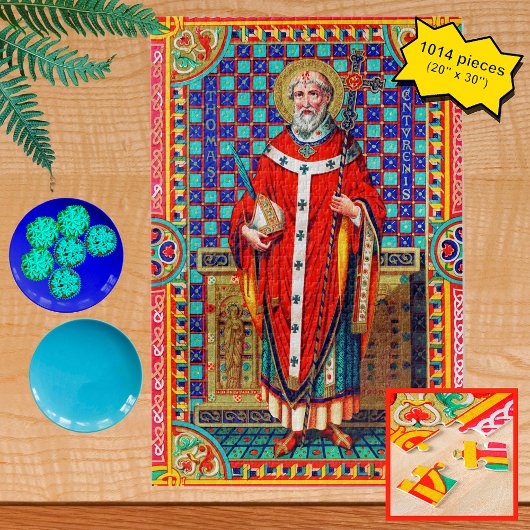 St. Thomas Becket in Red Chasuble (K 34) Puzzle