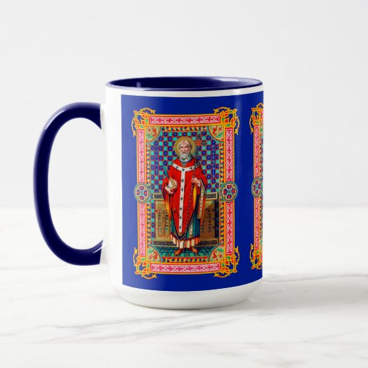 St. Thomas Becket in Red Chasuble (K 34) Tasse (Links)