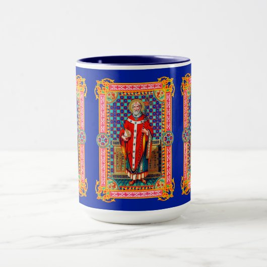 St. Thomas Becket in Red Chasuble (K 34) Tasse (Zentrum)