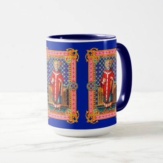 St. Thomas Becket in Red Chasuble (K 34) Tasse (VorderseiteRechts)