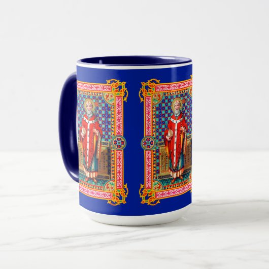 St. Thomas Becket in Red Chasuble (K 34) Tasse (Vorderseite Links)