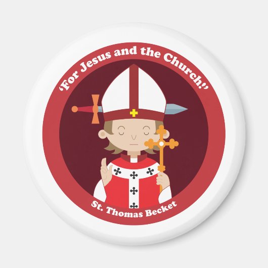 St. Thomas Becket Magnet (Vorne)