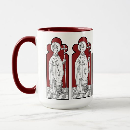 St. Thomas Becket mit einem Schwert (M 033) Tasse (Links)