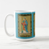 St. Thomas Becket mit Schwert in Miter (P 005) Kaffeetasse (Links)