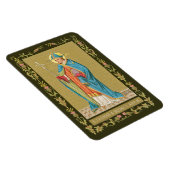 St. Thomas Becket mit Schwert in Miter (P 005) Magnet (Rechte Seite)