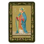 St. Thomas Becket mit Schwert in Miter (P 005) Magnet (Vertikal)