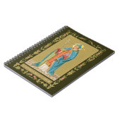 St. Thomas Becket mit Schwert in Miter (P 005) Notizblock (Linke Seite)