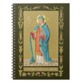St. Thomas Becket mit Schwert in Miter (P 005) Notizblock (Vorderseite)