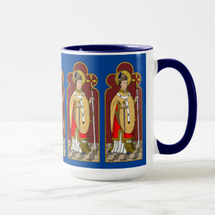 St. Thomas Becket mit Schwert (M 033; koloriert) Tasse