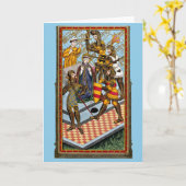 St. Thomas Beckets Martyrdom (M 031) Karte (Gelbe Blume)