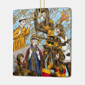 St. Thomas Beckets Martyrdom (M 031) Keramikornament (Links)