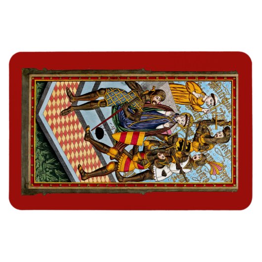 St. Thomas Beckets Martyrdom (M 031) Magnet (Horizontal)
